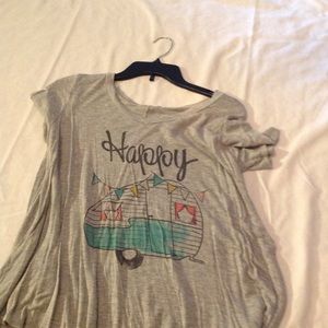 Happy camper shirt Altar'd State